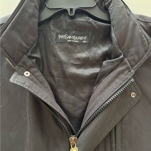 Yves Saint Laurent Black Lightweight Jacket
